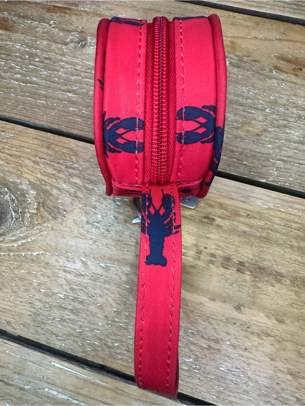 Ju-Ju-Be Red with Navy Lobster Printed Carrying Case - Picture 5 of 7